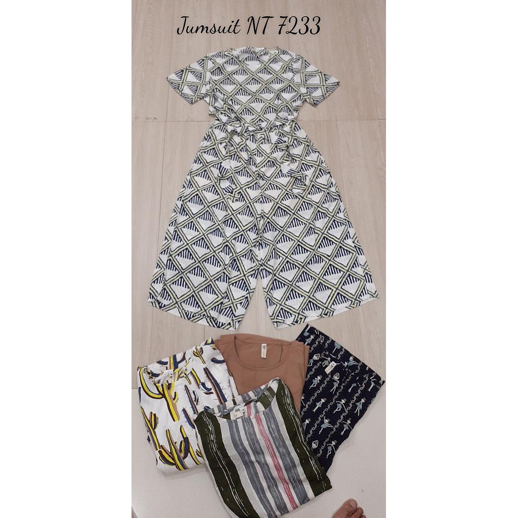 Jumpsuit ngan tay 723301