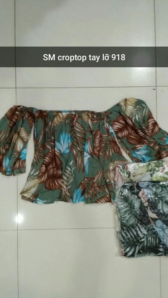 SM croptop tay lo 91802