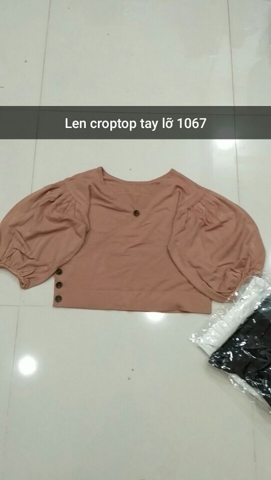 Len croptop tay lo 106702